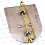 ブローチ・下士官学校ライオンＴアルファベット通信ミリタリーフランス軍 ECOLE-DES-SOUS-OFFICIERS-DES-TRANSMISSIONS FRANCE