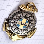 ブローチ・第４海兵歩兵連隊フランス軍ミリタリー海兵隊イカリ錨 4RIMA 4E-REGIMENT-D-INFANTERIE-DE-MARINE FRANCE