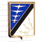 ブローチ・飛行機や矢印ミリタリー検出および制御センターフランス軍