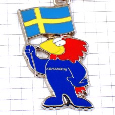 キーホルダー・サッカーワールドカップ鳥フランス大会フーティックス FOOTIX WORLD-CUP-1998 FRANCE-98 SWEDEN キーホルダー・サッカーワールドカップ鳥フランス大会フーティックス FOOTIX WORLD-CUP-1998 FRANCE-98 SWEDEN