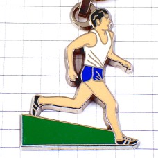 キーホルダー・ランナー陸上選手ランニングシャツ