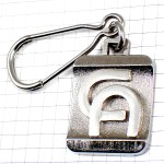 キーホルダー・アルファベットCAクレディアグリコル銀行シルバー銀色 CREDIT-AGRICOLE BANK FRANCE