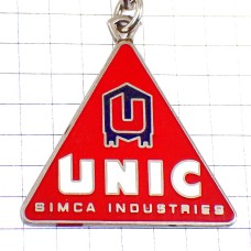キーホルダー・シムカ車メーカー赤い三角 キーホルダー・シムカ車メーカー赤い三角