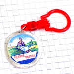 キーホルダー・ブレス地域の女の子フランス中東部チーズ