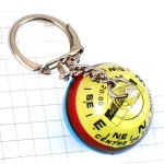 キーホルダー・丸い方位磁石コンパス東西南北 COMPAS BOUSSOLE SCHLUMBERGER