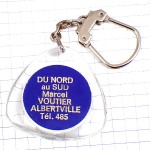 キーホルダー・方位磁石コンパス青アルベールビル SYSTEM COMPAS BOUSSOLE