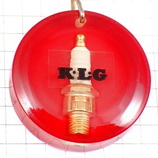 キーホルダー・カー用品プラグ電気系統ゴールド金色 KLG SPARK PLUG