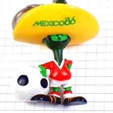 キーホルダー・メキシコ大会サッカーワールドカップ唐辛子のピケ1986年