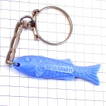 キーホルダー・釣った魚ブルー青フィッシング釣り AMIEUX FRANCE