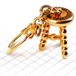 キーホルダー・スツール金色の椅子ゴールド