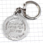 キーホルダー・F1レース車ビスケット飴チョコレートお菓子屋さん銀色シルバー