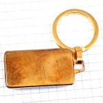 キーホルダー・金の延べ棒型インゴットの形ゴールド金色 GOURMET LINGOT FRANCE