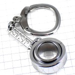 キーホルダー・ベアリング株式会社エスケイエフＳＫＦ銀色シルバー SKF SVENSKA-KULLAGER-FABRIKEN SWEDEN ROULEMENT MECANICS
