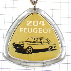 キーホルダー・プジョー２０４車チェッカーフラッグ PEUGEOT-204 PEUGEOT FRANCE