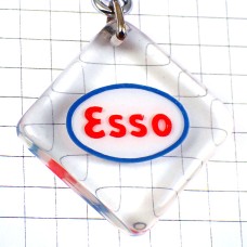 キーホルダー・エッソ石油ブルボン社製 ESSO EXXONMOBIL USA BOURBON