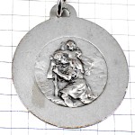 キーホルダー・ルルド聖母マリア様とベルナデッタ洞窟カトリック巡礼地サンクリストフォロ聖人 LOURDES BERNADETTE MARIA FRANCE