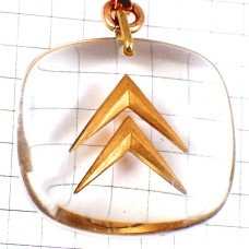 キーホルダー・シトロエン金色ロゴ車メーカーゴールドエンブレム CITROEN BOURBON FRANCE キーホルダー・シトロエン金色ロゴ車メーカーゴールドエンブレム CITROEN BOURBON FRANCE