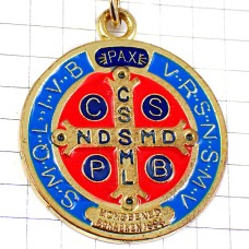 キーホルダー・十字イエスキリスト金色ゴールド