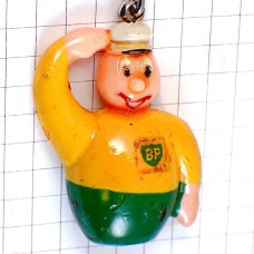 キーホルダー・男の子ＢＰ石油イギリス英国 BP BRITISH-PETROLEUM POMPISTE POMPE ENGLAND