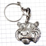 キーホルダー・エッソ石油タイガートラ虎シルバー銀色 ESSO TIGER EXXONMOBIL USA