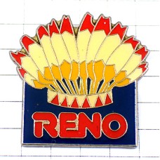 ピンバッジ・ネイティブアメリカン羽根飾りアメリカ/USA米国