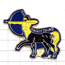 ピンバッジ・星占い射手座いて座アーチェリー占星術アストロロジー ASTROLOGY ARROW CENTAURE SAGITAIRE