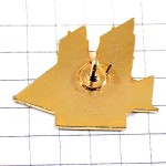 ピンバッジ・ラロシェル帆船ボート赤黒茶色ヨット