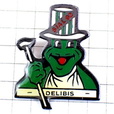 ピンバッジ・カエル蛙シェフ料理人パティシエお菓子職人 DELIBIS PATISSIER FRANCE