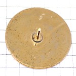 ピンバッジ・ハシゴに登って日曜大工