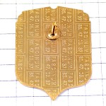 ピンバッジ・クルロン＝シュル＝ヨンヌ魚や教会の紋章