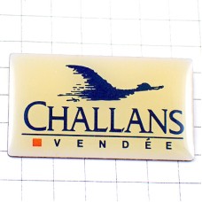 ピンバッジ・飛んでいく鳥シャラン