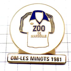 ピンバッジ・オリンピックマルセイユOMサッカーチームのシャツ服アディダス ピンバッジ・オリンピックマルセイユOMサッカーチームのシャツ服アディダス