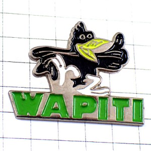 ピンバッジ・カラス黒い鳥