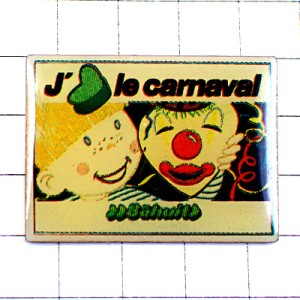 ピンバッジ・カーニバル大好きピエロ道化師クラウン