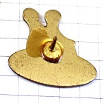 ピンバッジ・オランジーナ瓶サングラス眼鏡ライト青 ORANGINA-LIGHT BOTTLE FRANCE