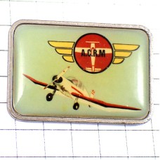 ピンバッジ・白いプロペラ飛行機クラブ ACRM AEROCLUB FRANCE ピンバッジ・白いプロペラ飛行機クラブ ACRM AEROCLUB FRANCE