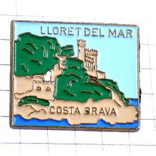ピンバッジ・コスタブラバ海岸スペイン SPAIN LLORET-DEL-MAR COSTA-BRAVA