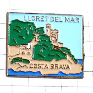 ピンバッジ・コスタブラバ海岸スペイン SPAIN LLORET-DEL-MAR COSTA-BRAVA