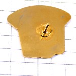 ピンバッジ・アコーディオン音楽楽器トリコロール青白赤 ACCORDEON ORCHESTRE ST-POL BRETAGNE FRANCE