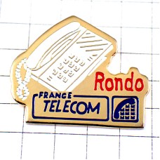 ピンバッジ・白い電話機フランステレコム社 FRANCE-TELECOM RONDO-PHONE FRANCE ピンバッジ・白い電話機フランステレコム社 FRANCE-TELECOM RONDO-PHONE FRANCE
