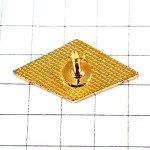 ピンバッジ・100+百プラス赤い菱形