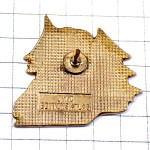 ピンバッジ・サンタクロースのおじいさん横顔 SANTA-CLAUS