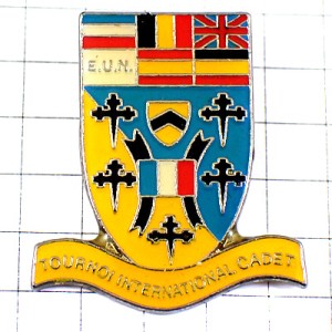 ピンバッジ・ヨーロッパの国々国旗と紋章