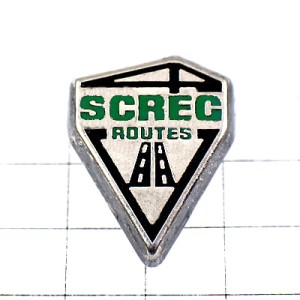 ピンバッジ・道路クレーン工事現場 SCREG FRANCE