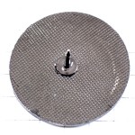 ピンバッジ・駆ける馬ウマ黄色から黄緑色へ