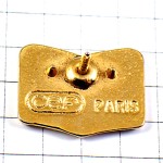 ピンバッジ・アルファベットＦと３金色の本の形