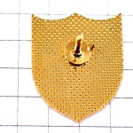 ピンバッジ・アルファベットDA紋章ブルー青