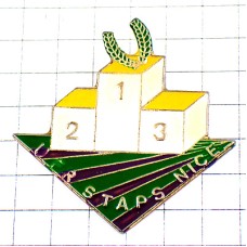 ピンバッジ・表彰台１位に月桂樹２位３位ニース