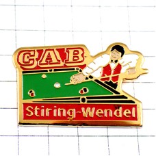 ピンバッジ・ビリヤード玉突き撞球場 BILLIARD SNOOKER BILLARD FRANCE ピンバッジ・ビリヤード玉突き撞球場 BILLIARD SNOOKER BILLARD FRANCE