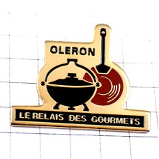 ピンバッジ・調理器具グルメのホテル美食オレロン島